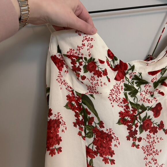 Reformation Liza Top Georgette Floral - Picture 2 of 7